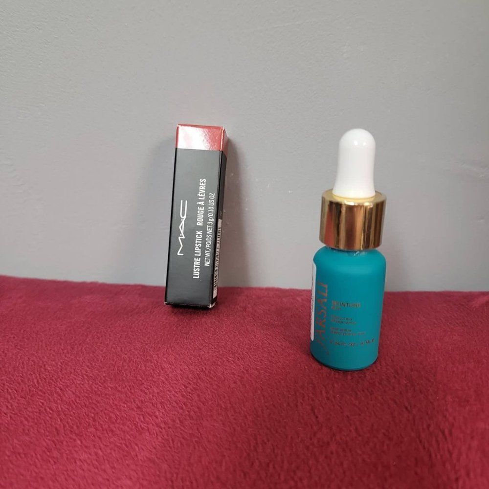 MAC 520 See Sheer Lipstick & Farsali Skintune Seru